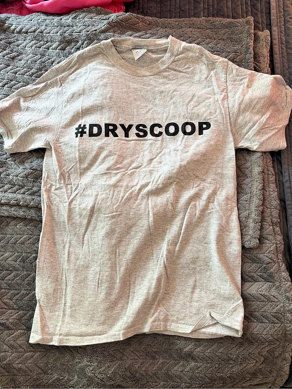 #DRYSCOOP Short Sleeve Tee in gray